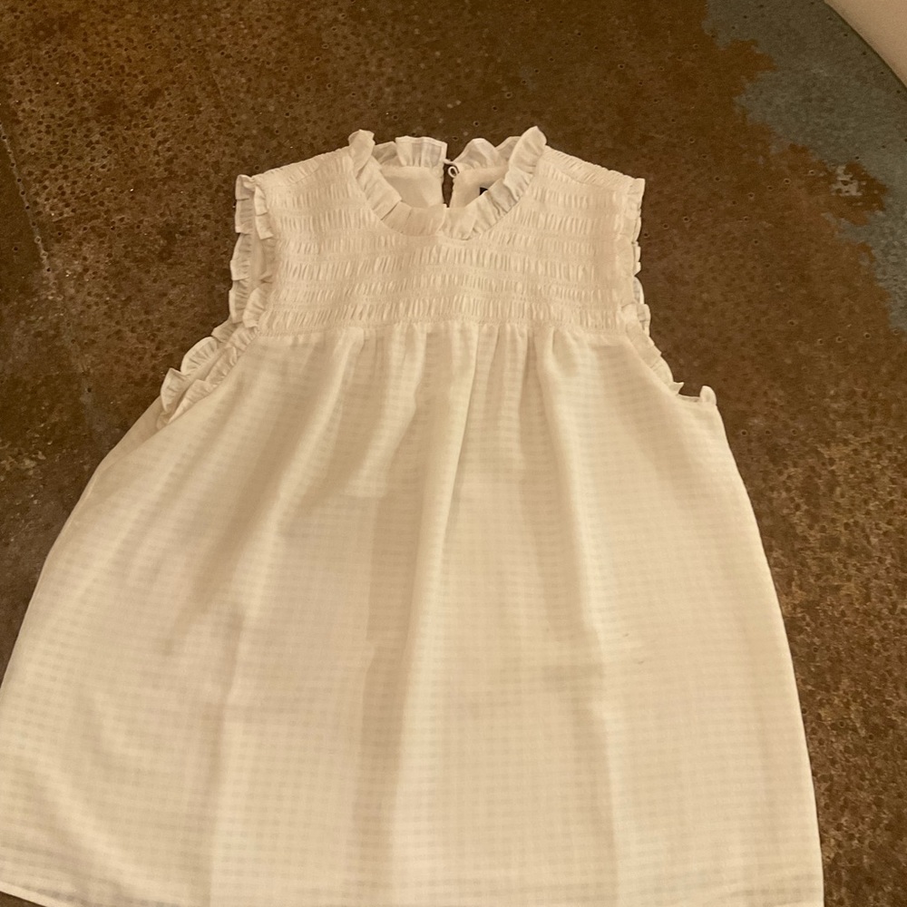 Ann Taylor cream top size M